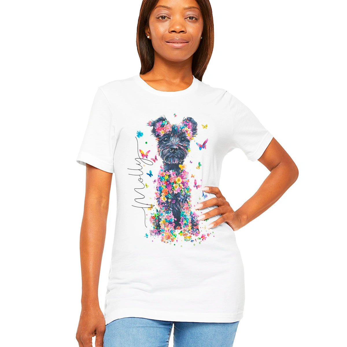 Pumi #3 Floral Personalized T shirt