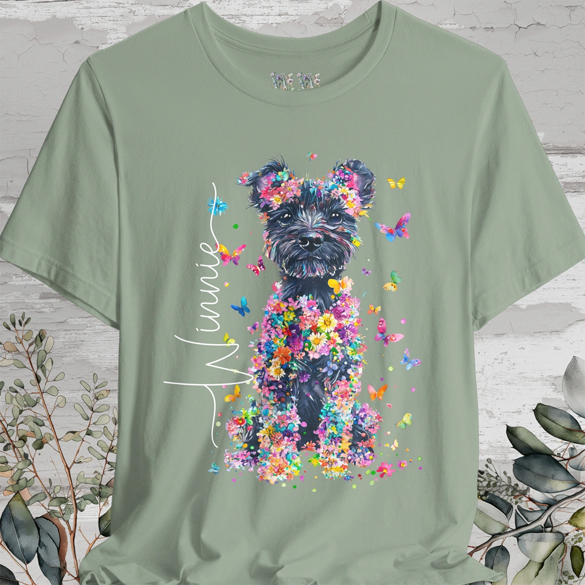 Pumi #3 Floral Personalized T shirt