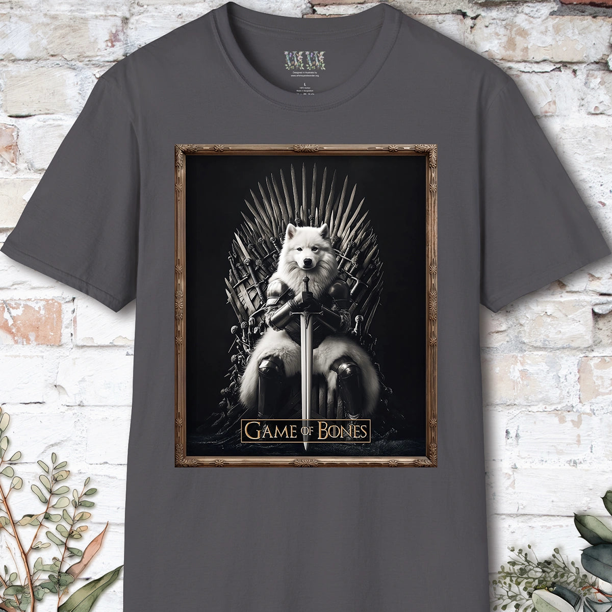 Samoyed, Game of Bones, Unisex T shirt
