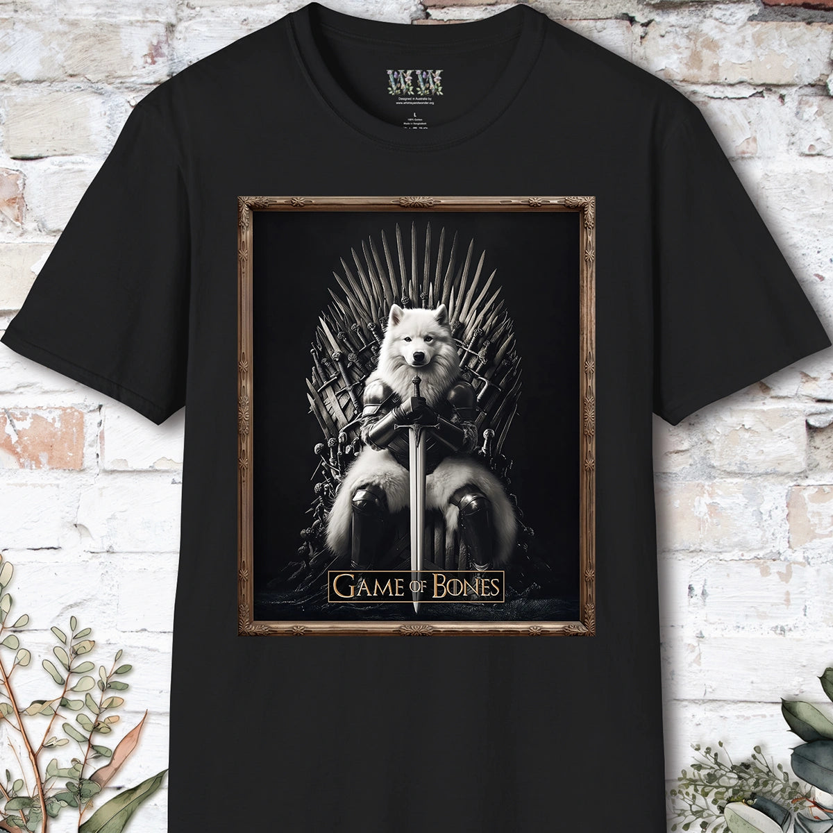 Samoyed, Game of Bones, Unisex T shirt