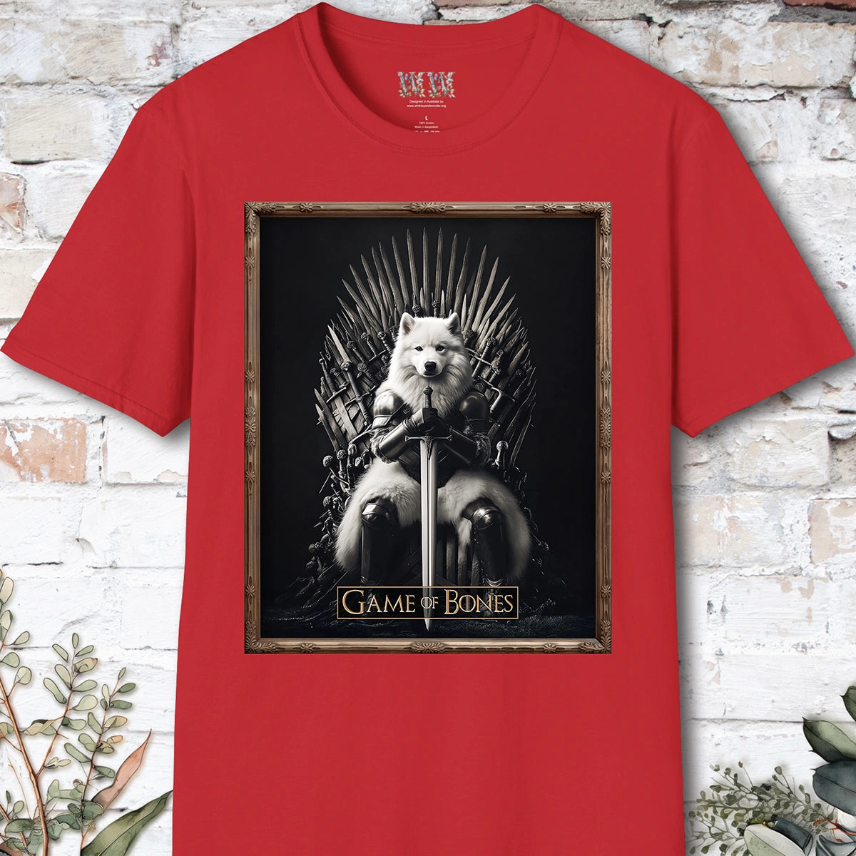 Samoyed, Game of Bones, Unisex T shirt