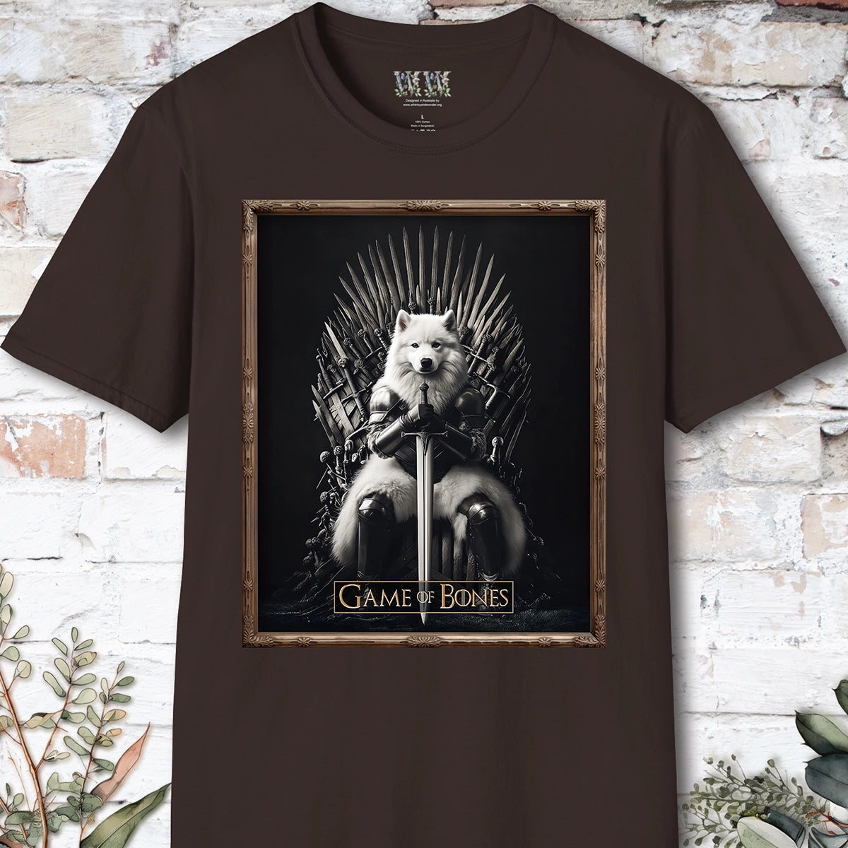 Samoyed, Game of Bones, Unisex T shirt