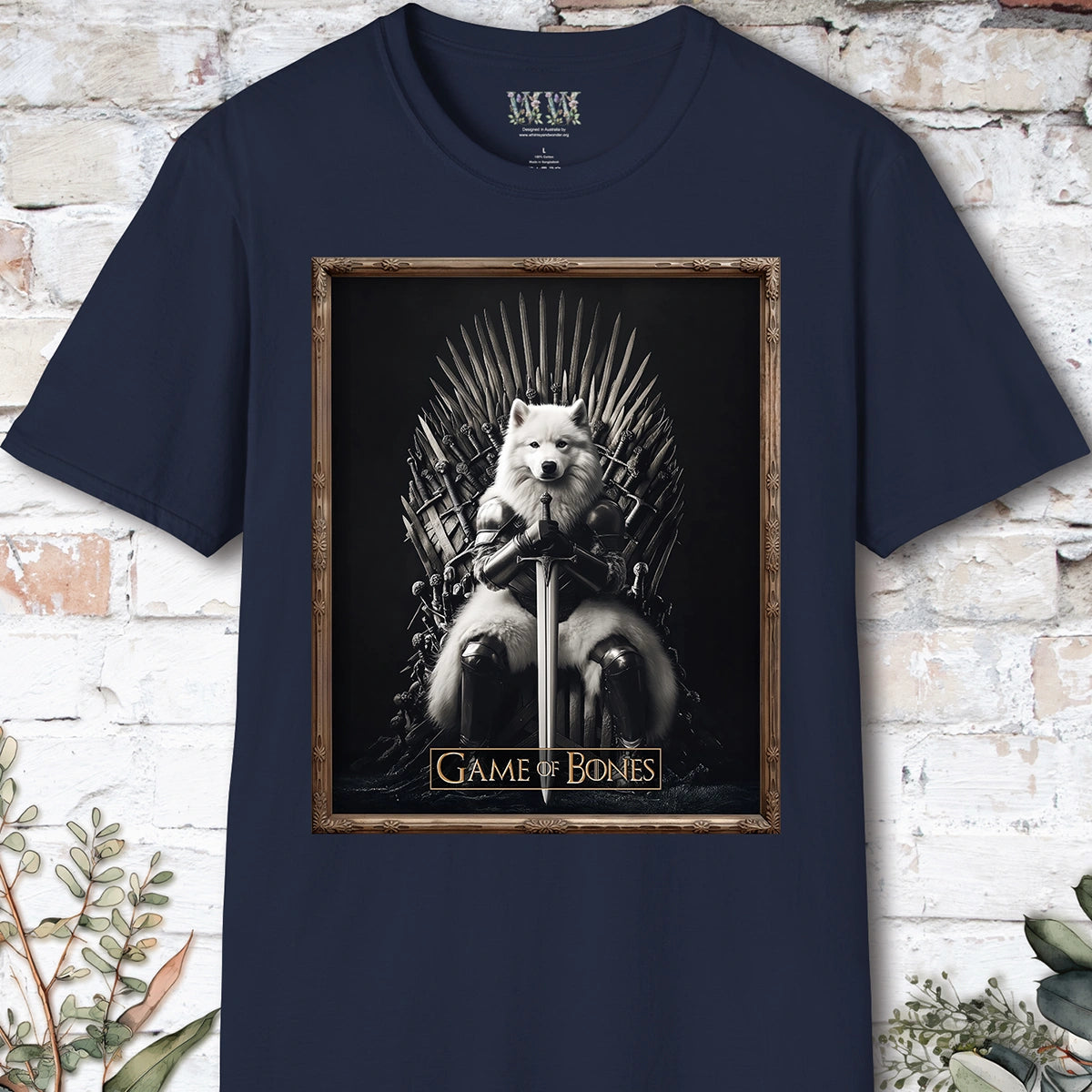 Samoyed, Game of Bones, Unisex T shirt