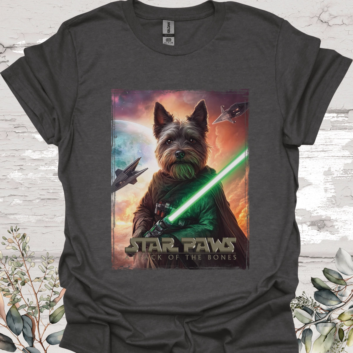 Scottish Terrier Star Paws Unisex T shirt