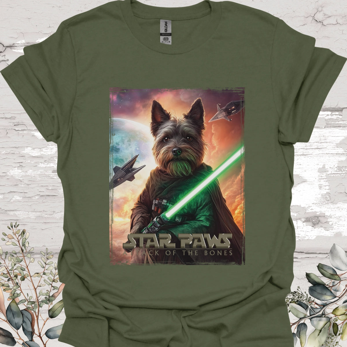 Scottish Terrier Star Paws Unisex T shirt