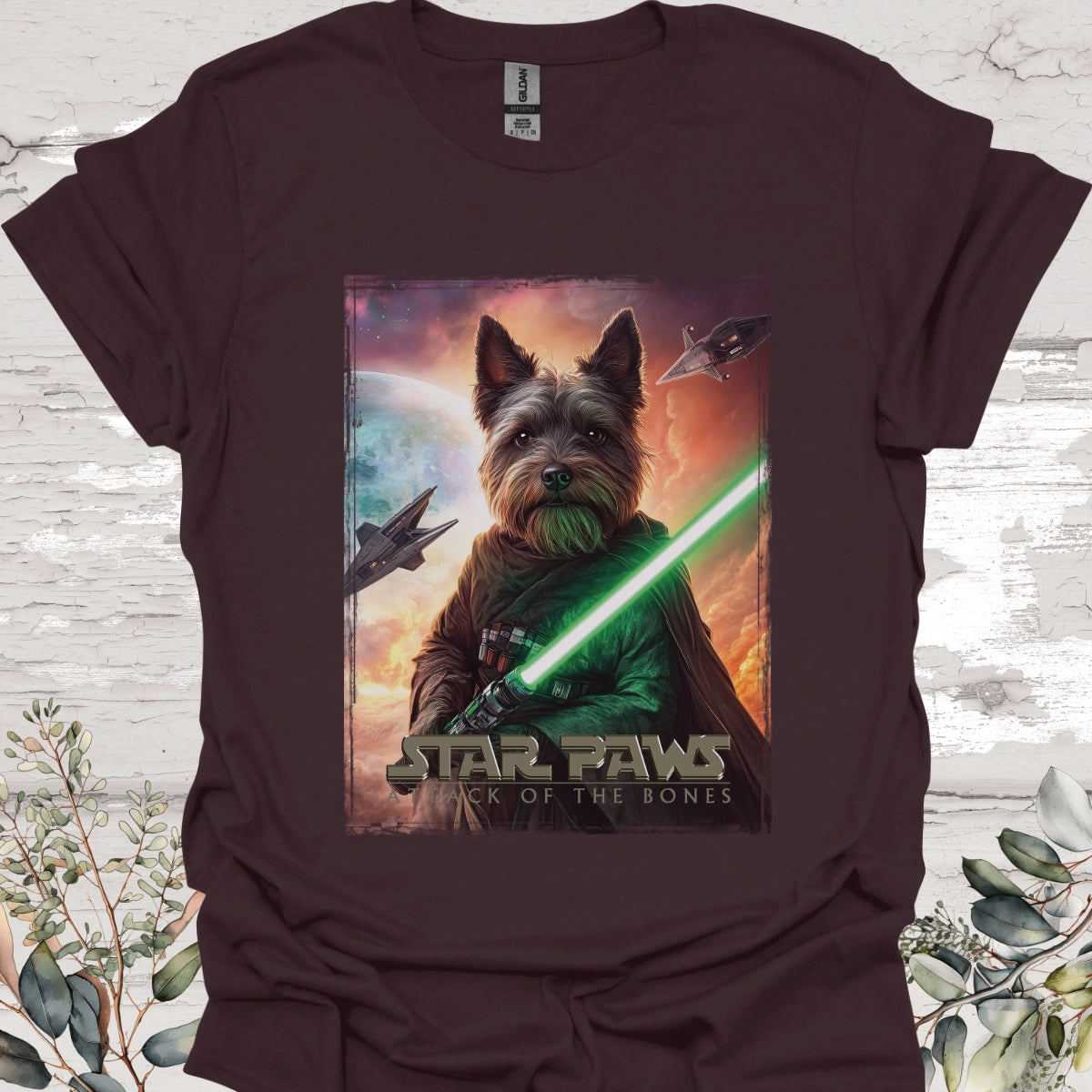 Scottish Terrier Star Paws Unisex T shirt