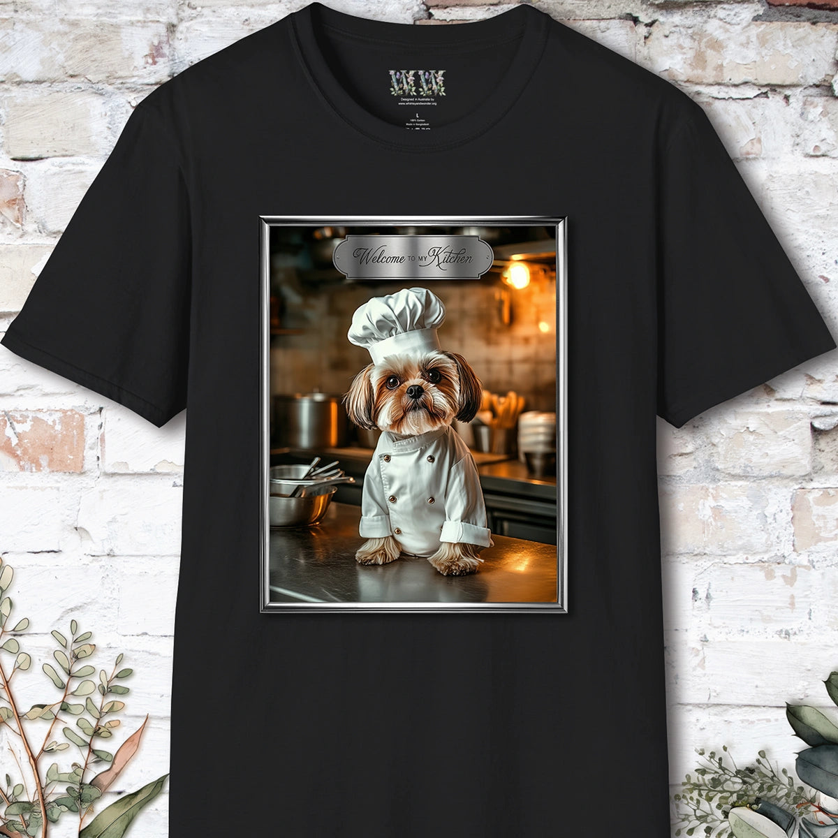 Shih Tzu Chef Unisex T shirt