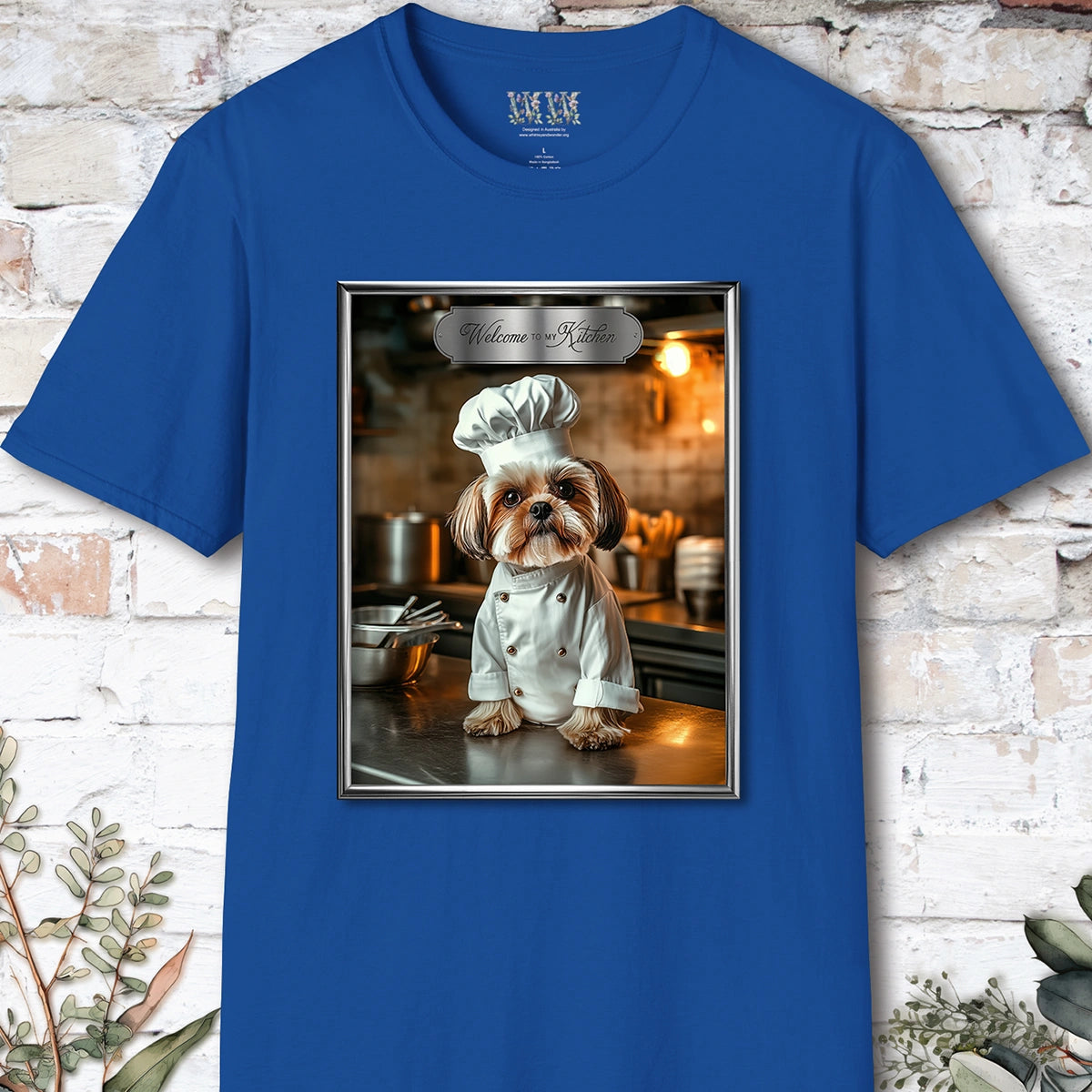 Shih Tzu Chef Unisex T shirt