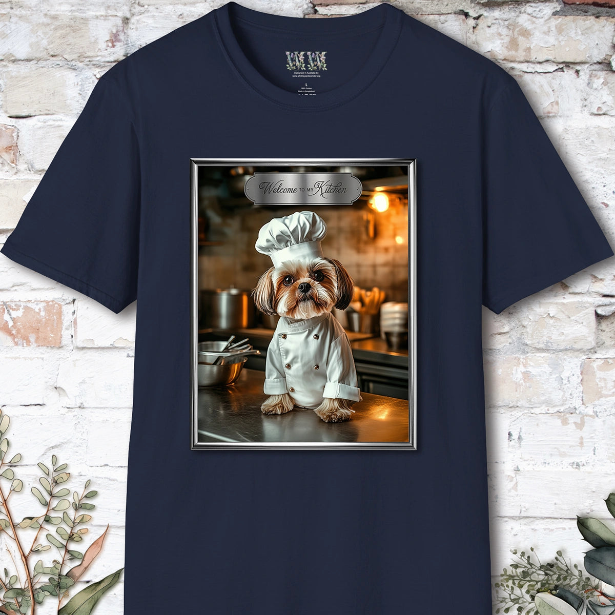 Shih Tzu Chef Unisex T shirt