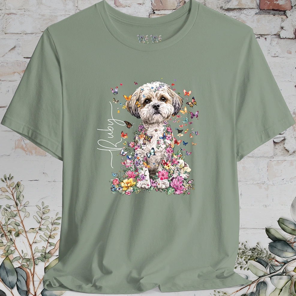 Shipoo #3 Floral Personalized T shirt