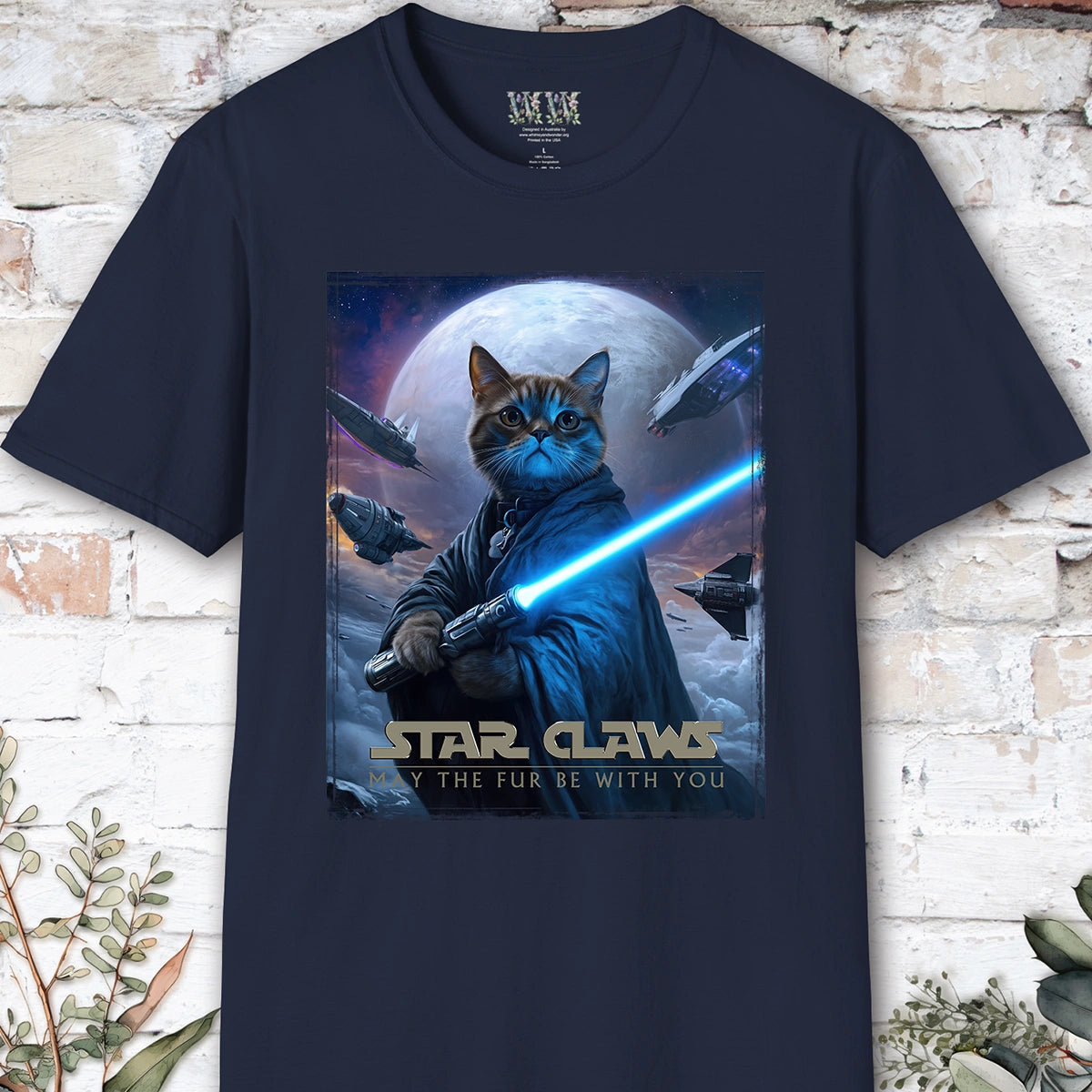 Cat #1 Star Claws Unisex T shirt