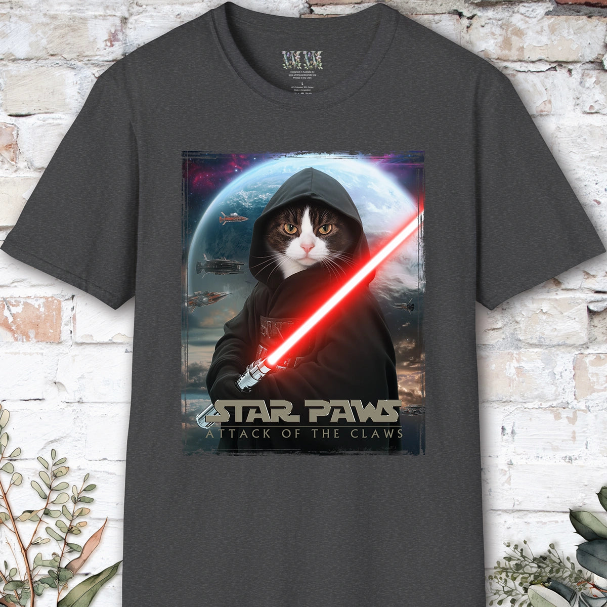 Cat #11 Star Paws Unisex T shirt