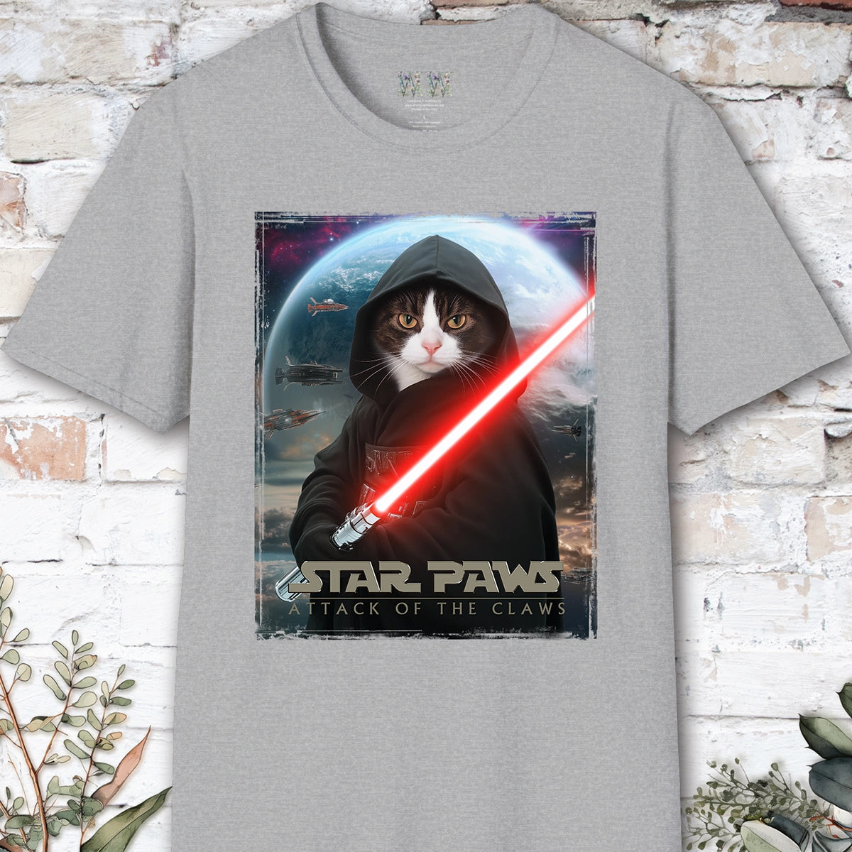 Cat #11 Star Paws Unisex T shirt