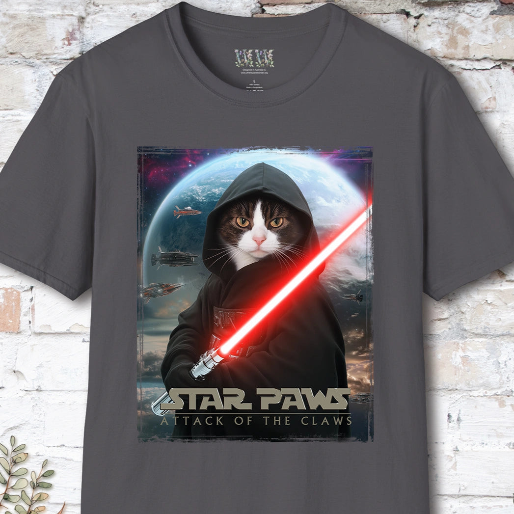 Cat #11 Star Paws Unisex T shirt