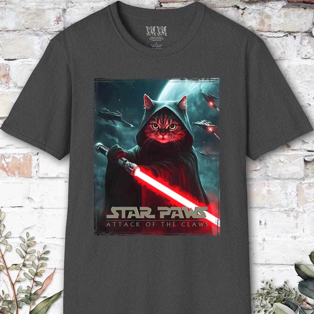 Cat #12 Star Paws Unisex T shirt