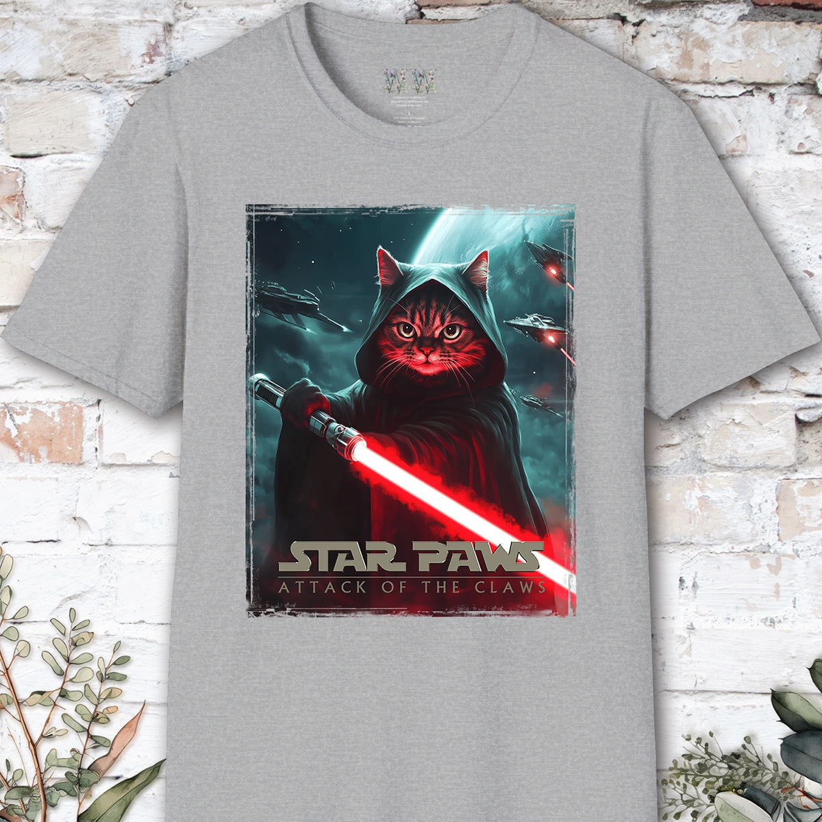 Cat #12 Star Paws Unisex T shirt