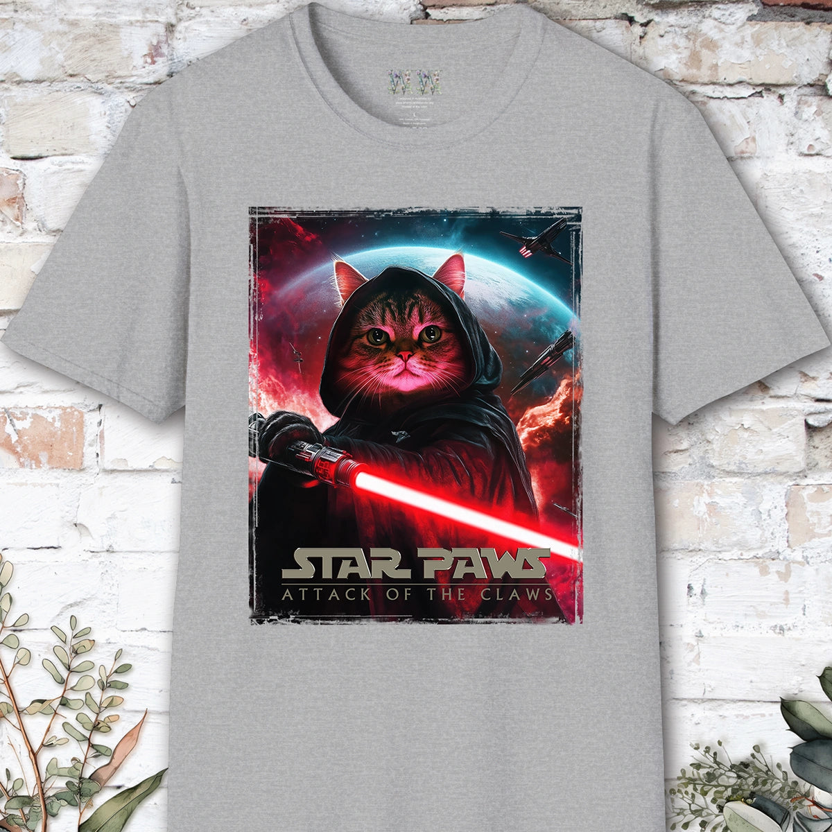 Cat #13 Star Paws Unisex T shirt