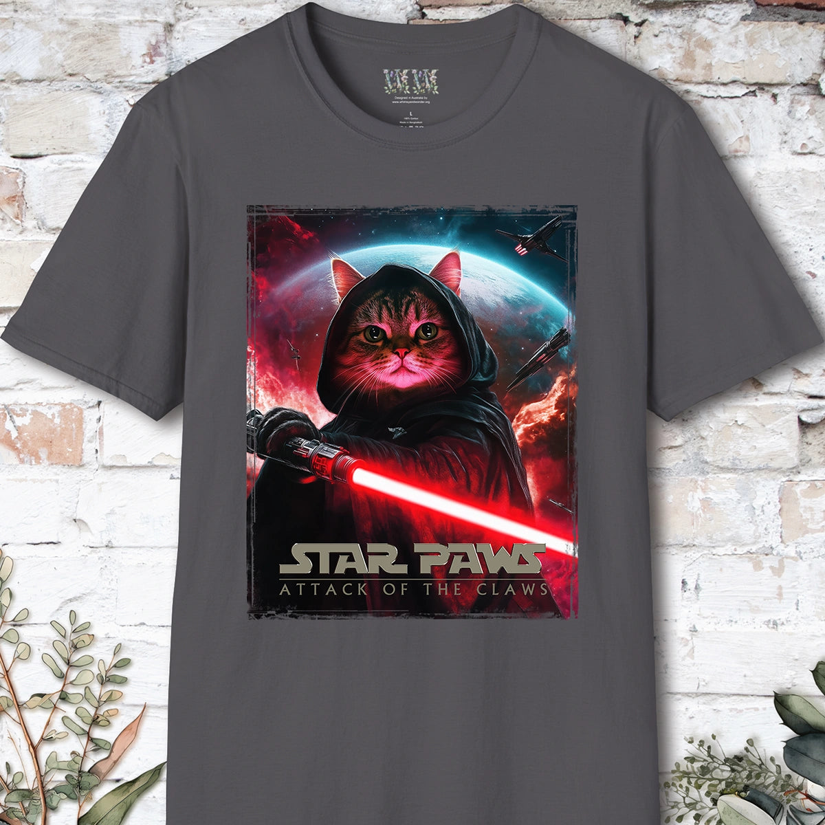 Cat #13 Star Paws Unisex T shirt