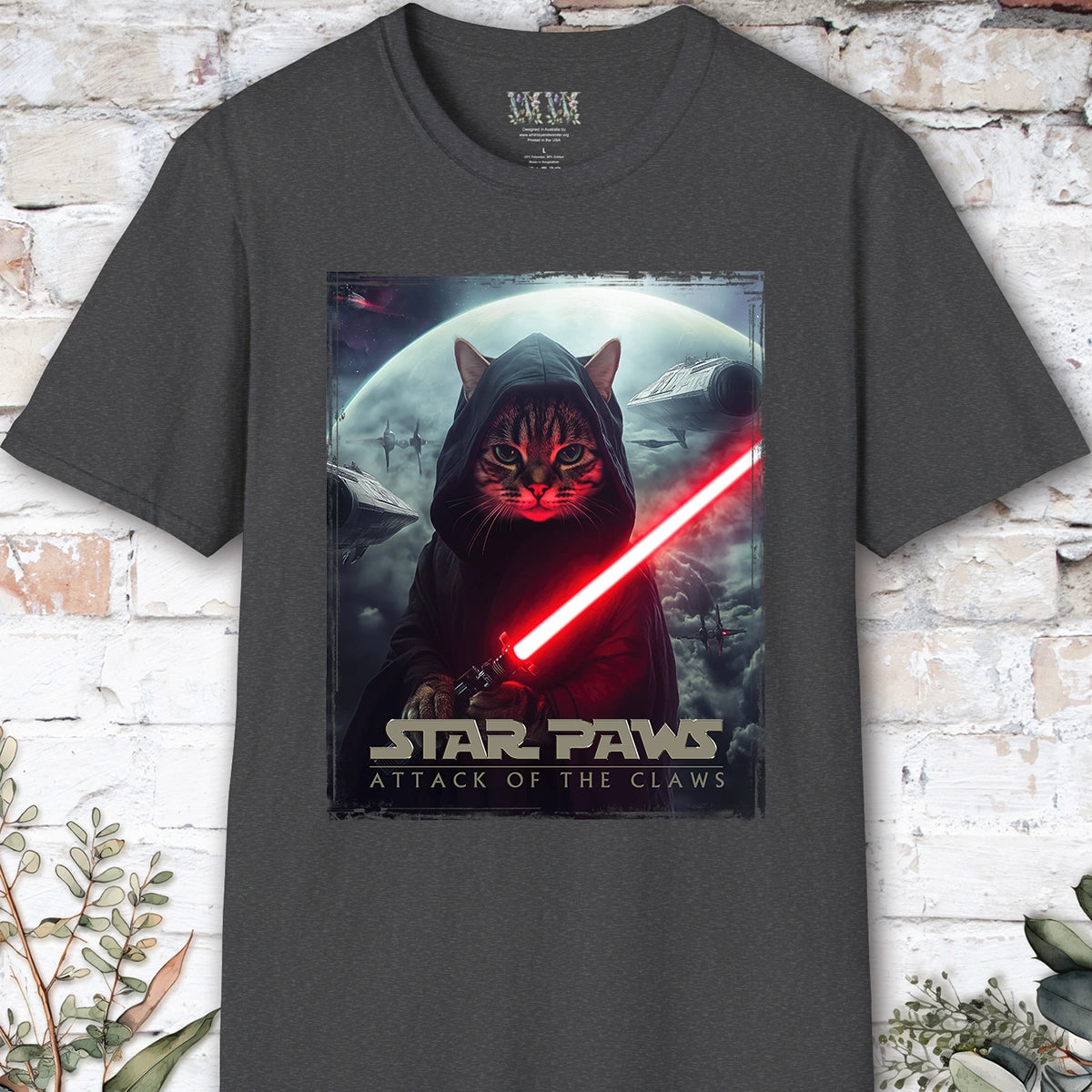 Cat #14 Star Paws Unisex T shirt