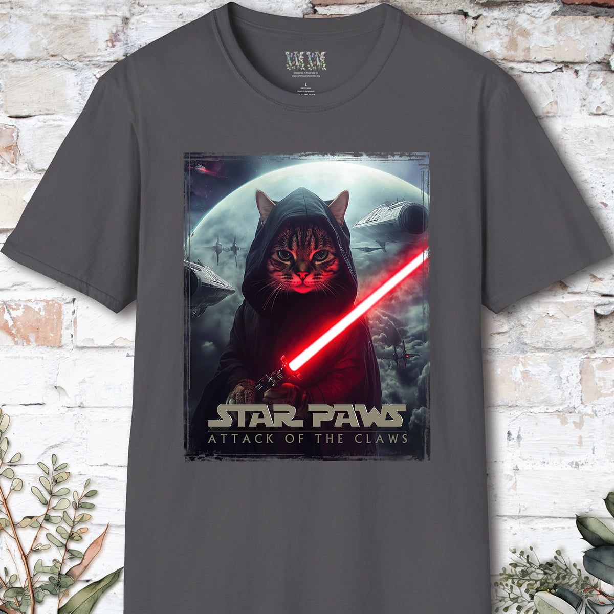 Cat #14 Star Paws Unisex T shirt