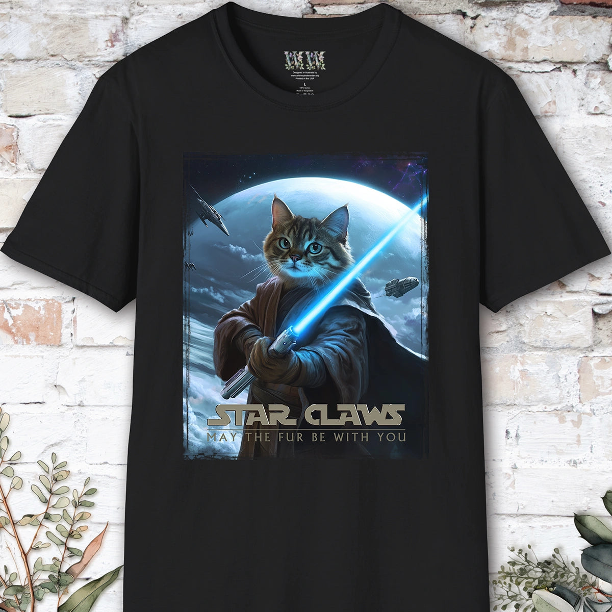 Cat #2 Star Claws Unisex T shirt