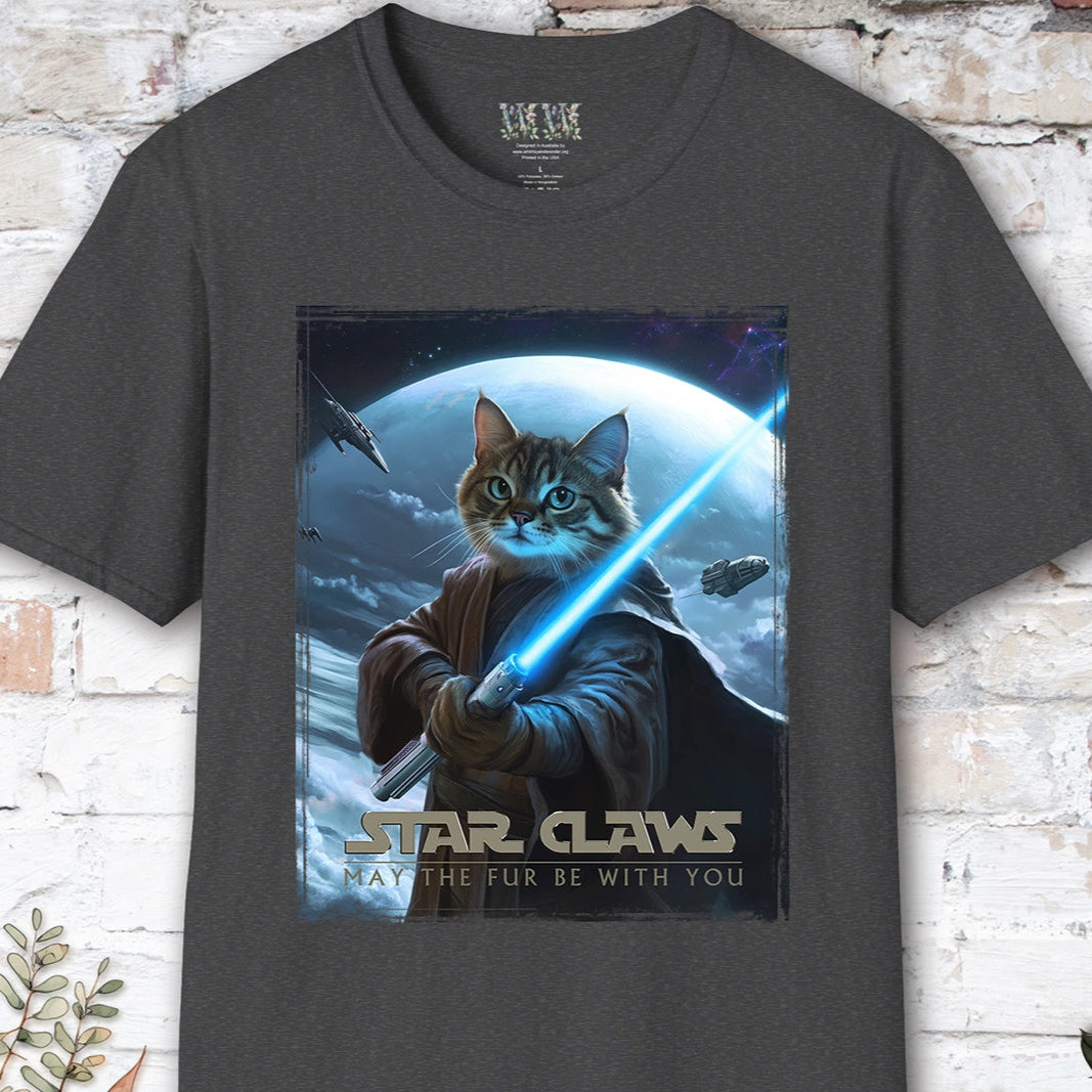 Cat #2 Star Claws Unisex T shirt