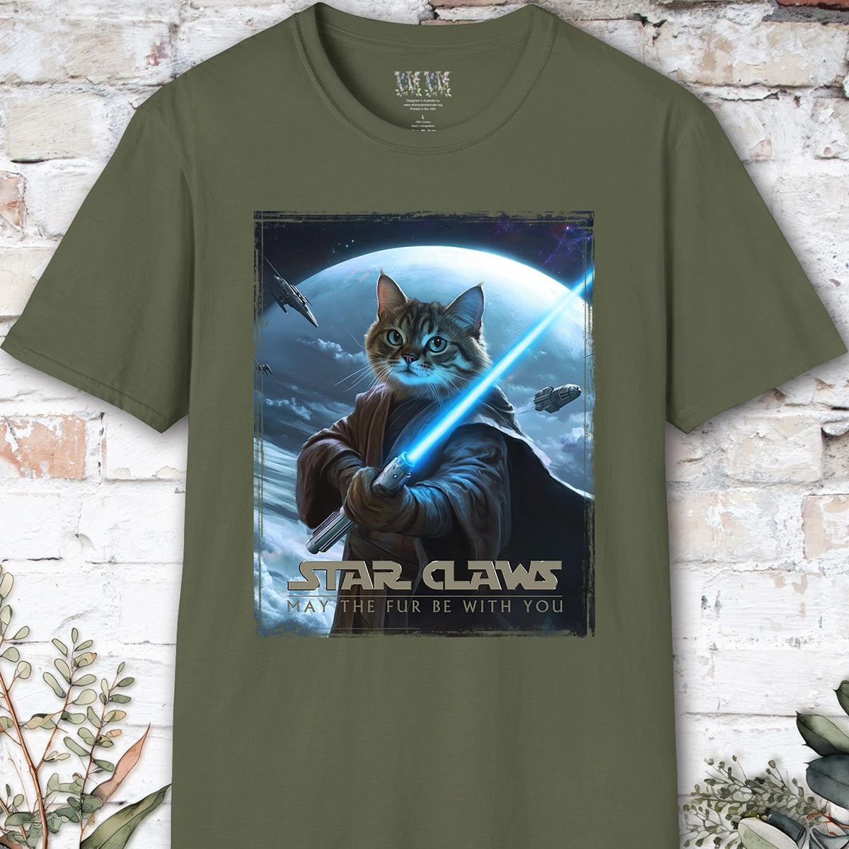 Cat #2 Star Claws Unisex T shirt