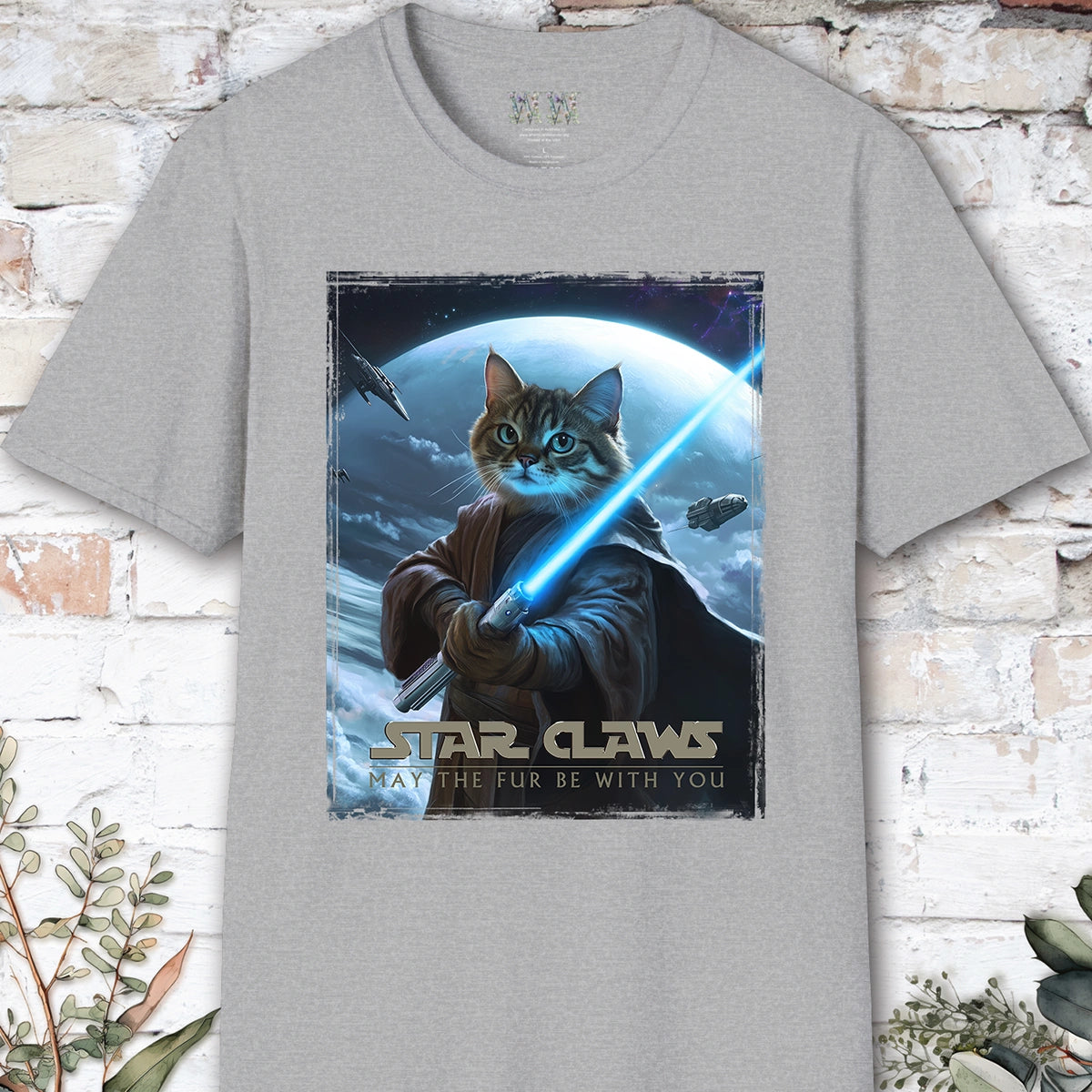 Cat #2 Star Claws Unisex T shirt