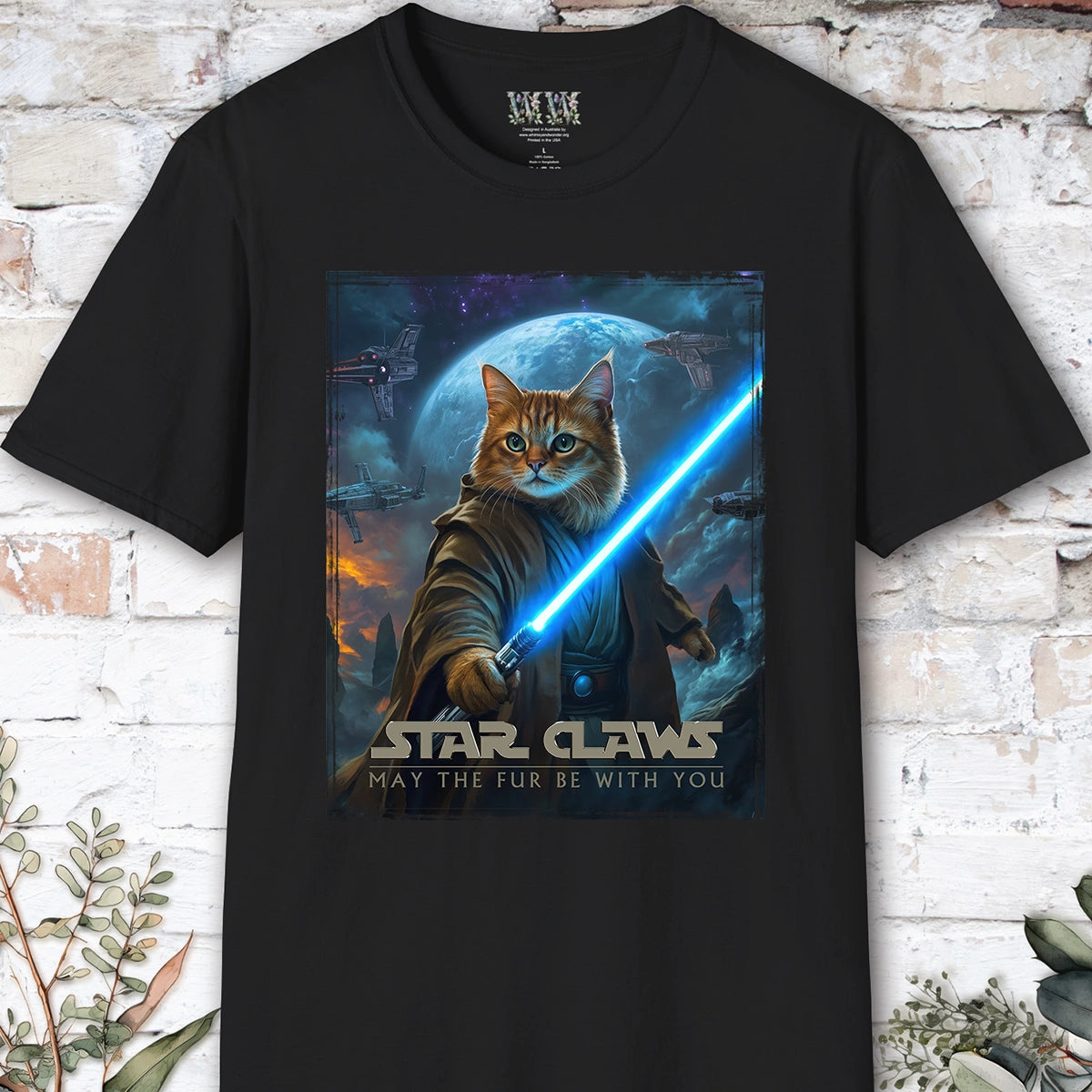 Cat #3 Star Claws Unisex T shirt