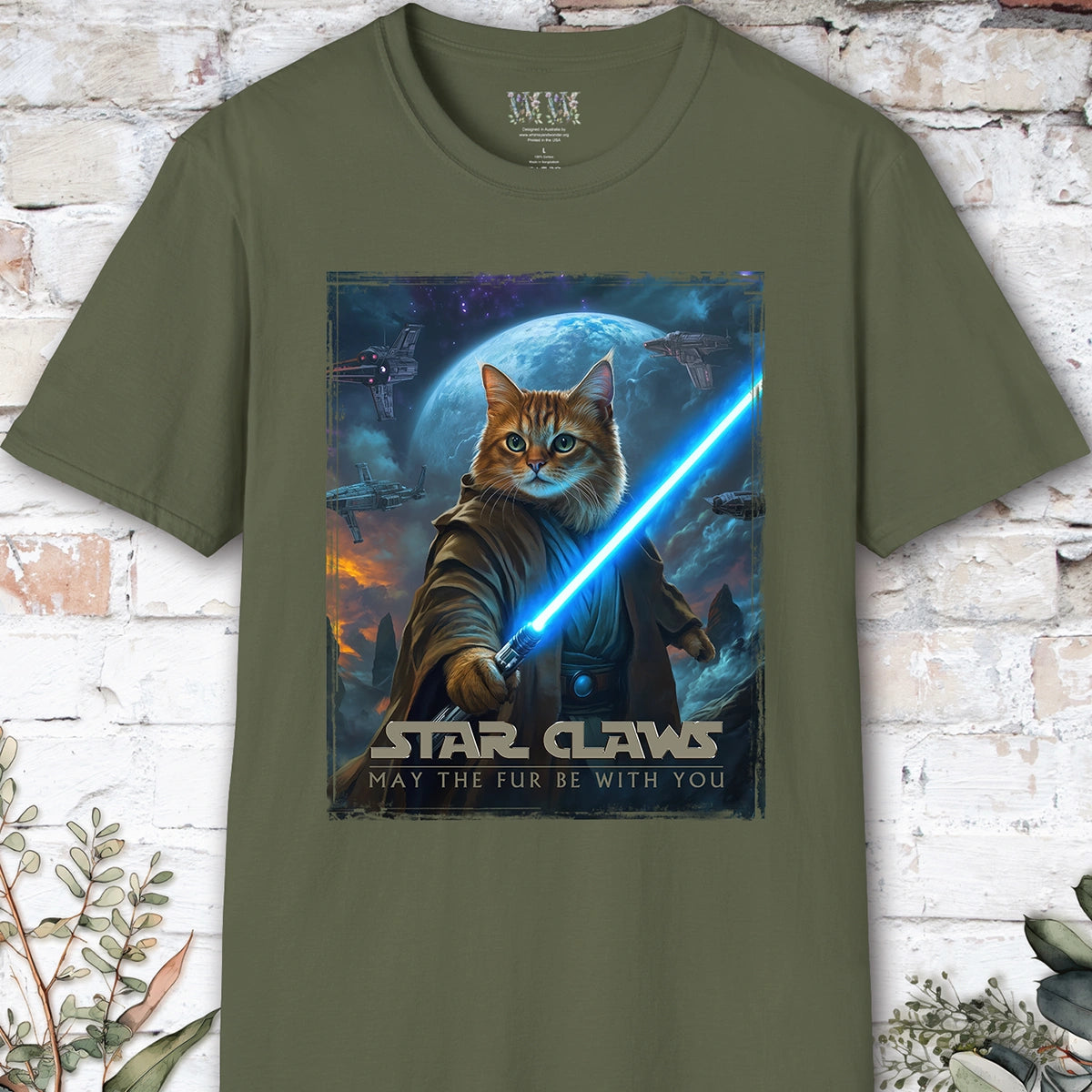 Cat #3 Star Claws Unisex T shirt