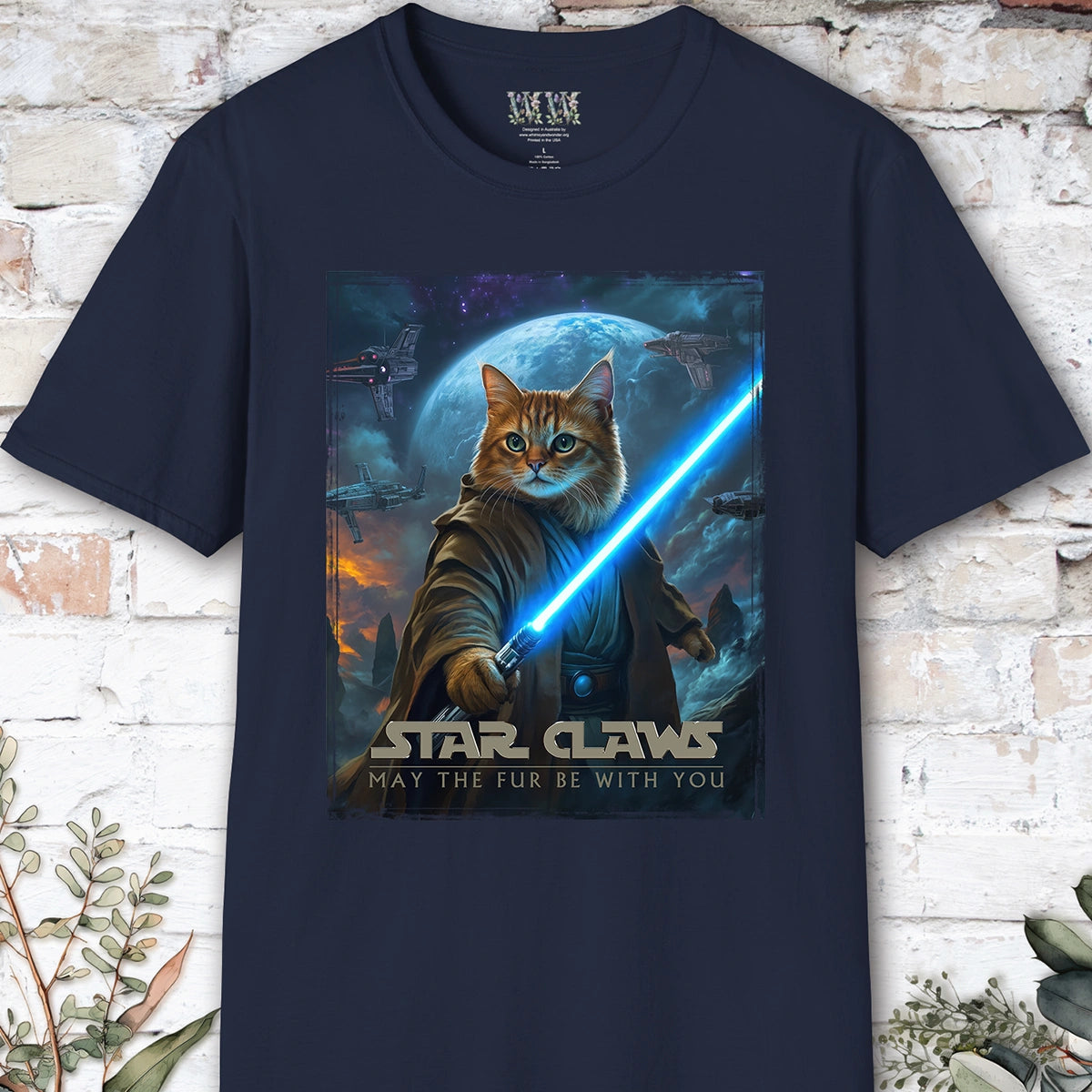 Cat #3 Star Claws Unisex T shirt