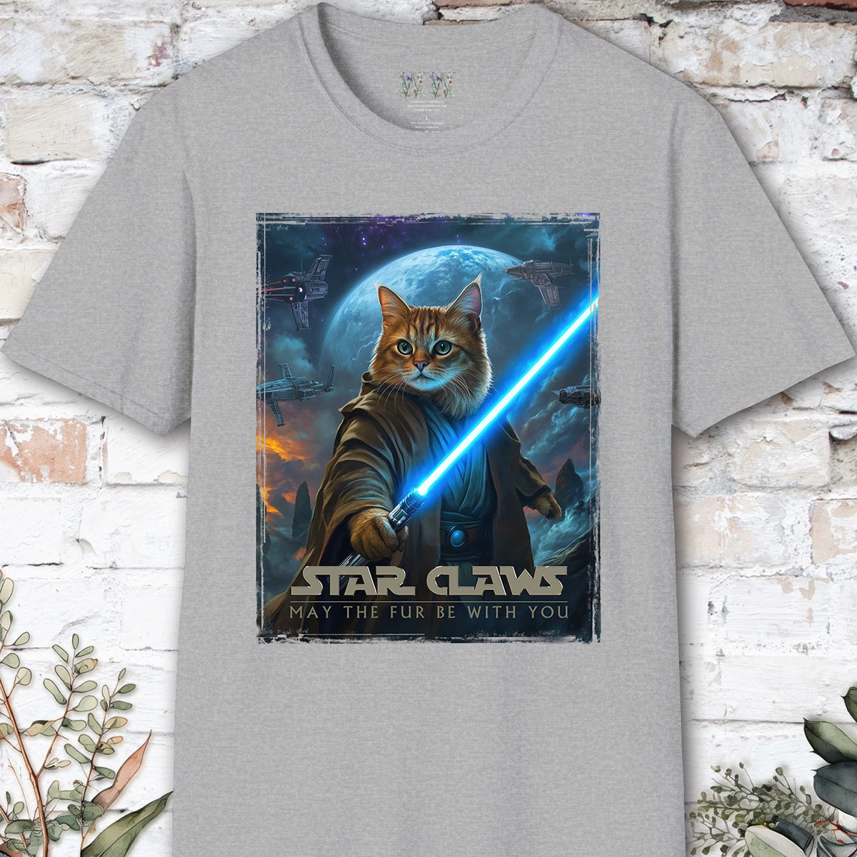 Cat #3 Star Claws Unisex T shirt