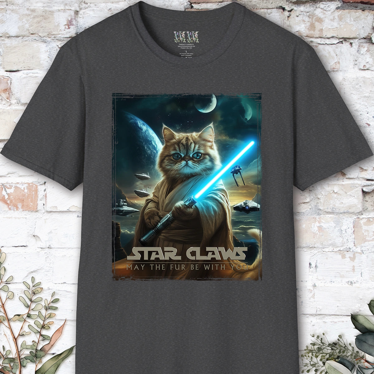 Cat #4 Star Claws Unisex T shirt