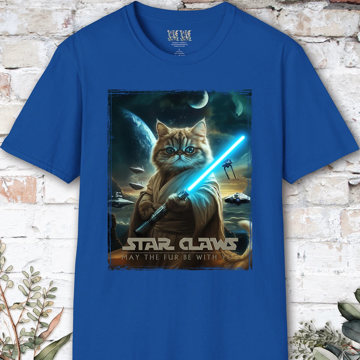 Cat #4 Star Claws Unisex T shirt