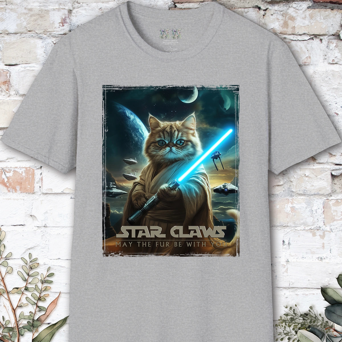 Cat #4 Star Claws Unisex T shirt