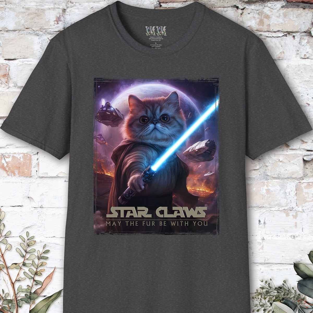 Cat #5 Star Claws Unisex T shirt