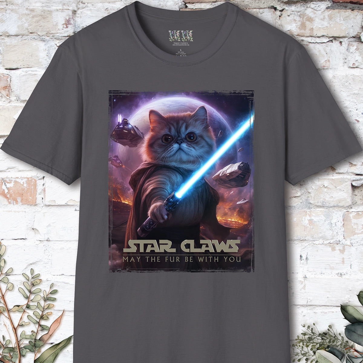 Cat #5 Star Claws Unisex T shirt