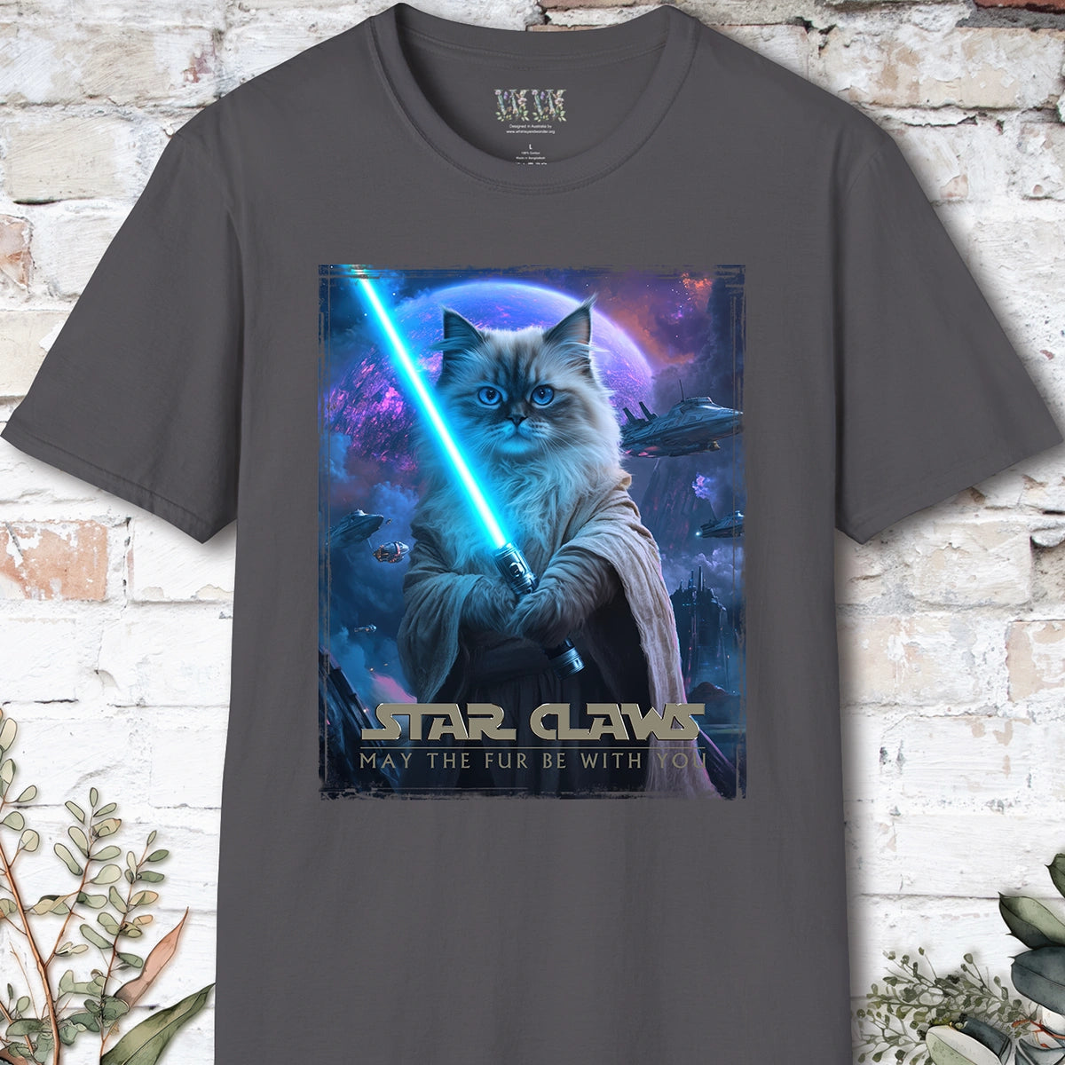 Cat #6 Star Claws Unisex T shirt