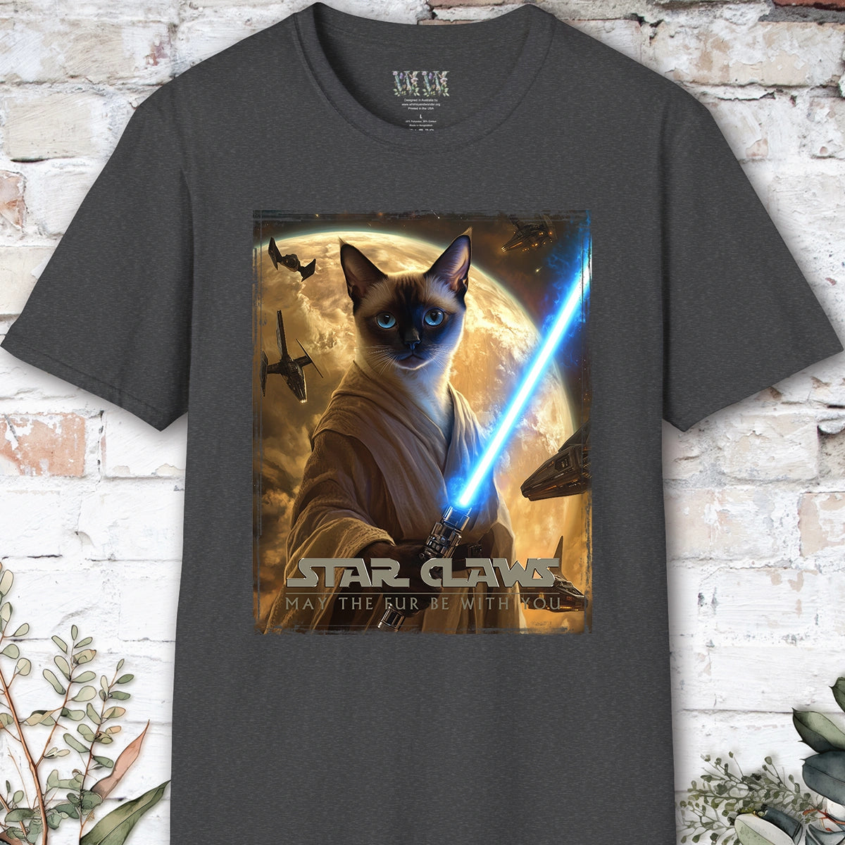 Cat #8 Star Claws Unisex T shirt