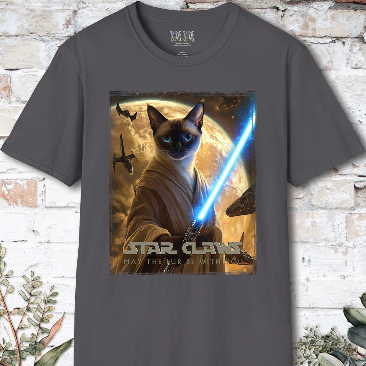 Cat #8 Star Claws Unisex T shirt