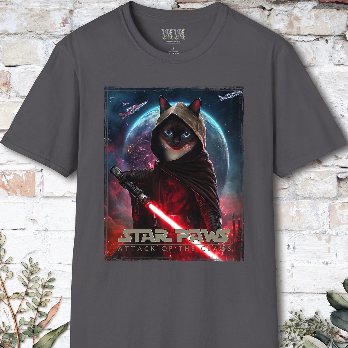 Cat #9 Star Paws Unisex T shirt