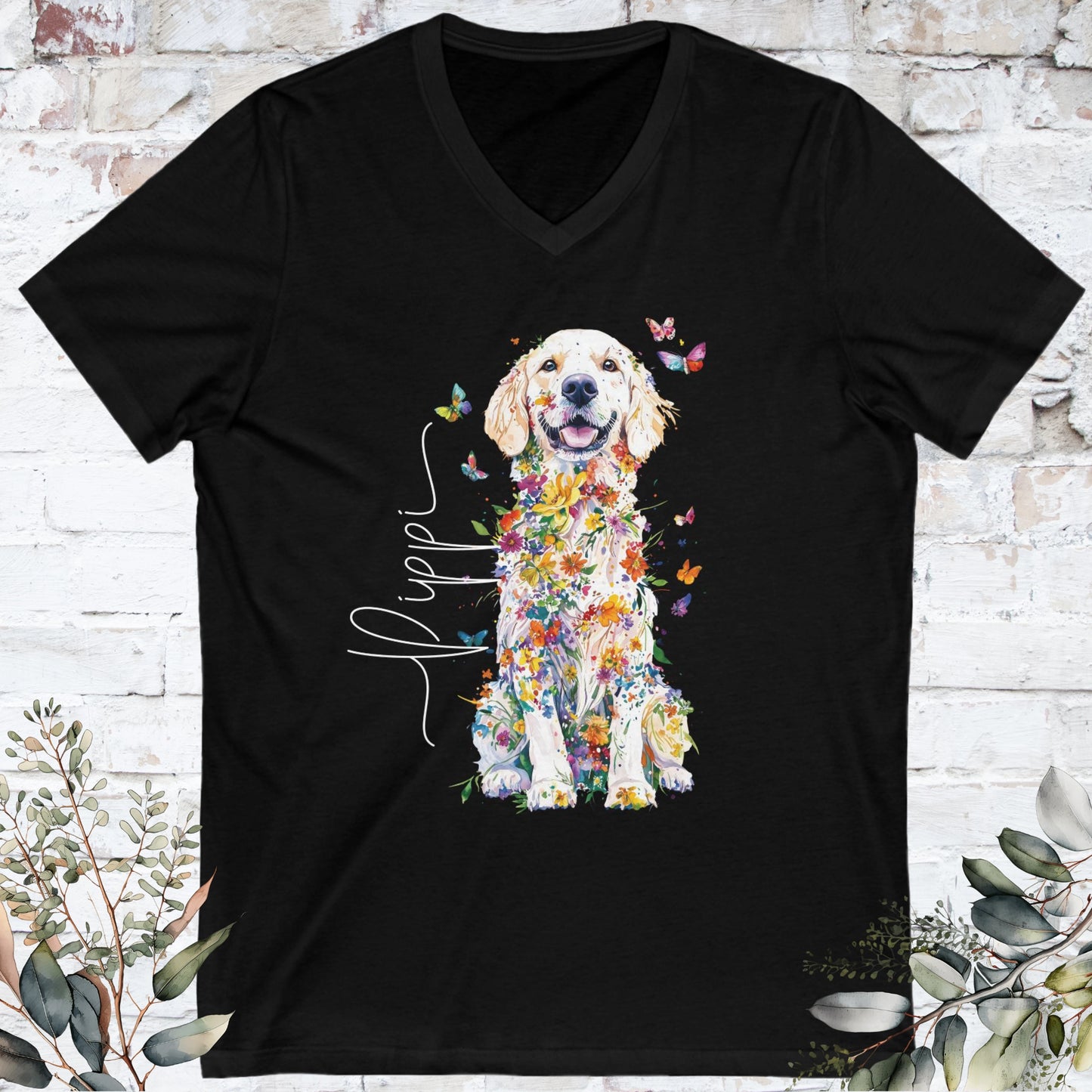 V NECK TEE - ANY OF OUR DESIGNS