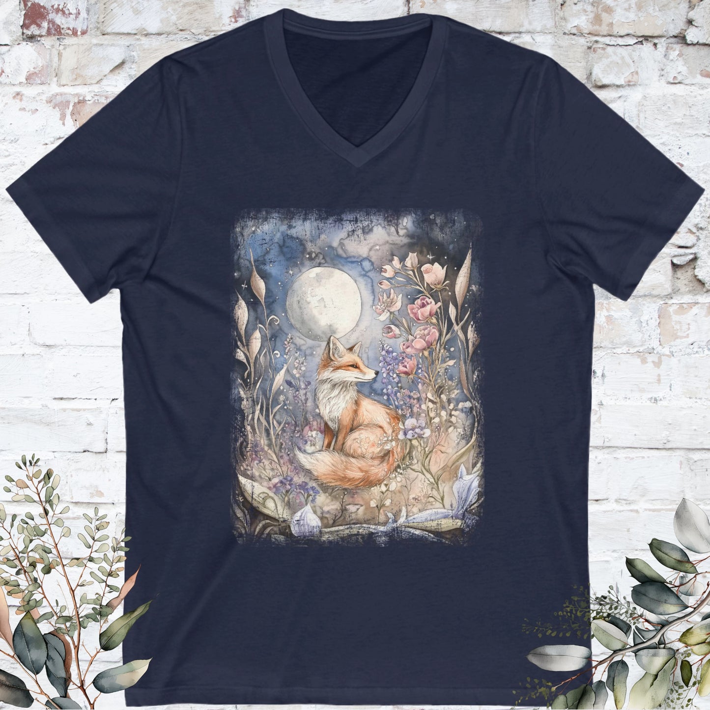 V NECK TEE - ANY OF OUR DESIGNS