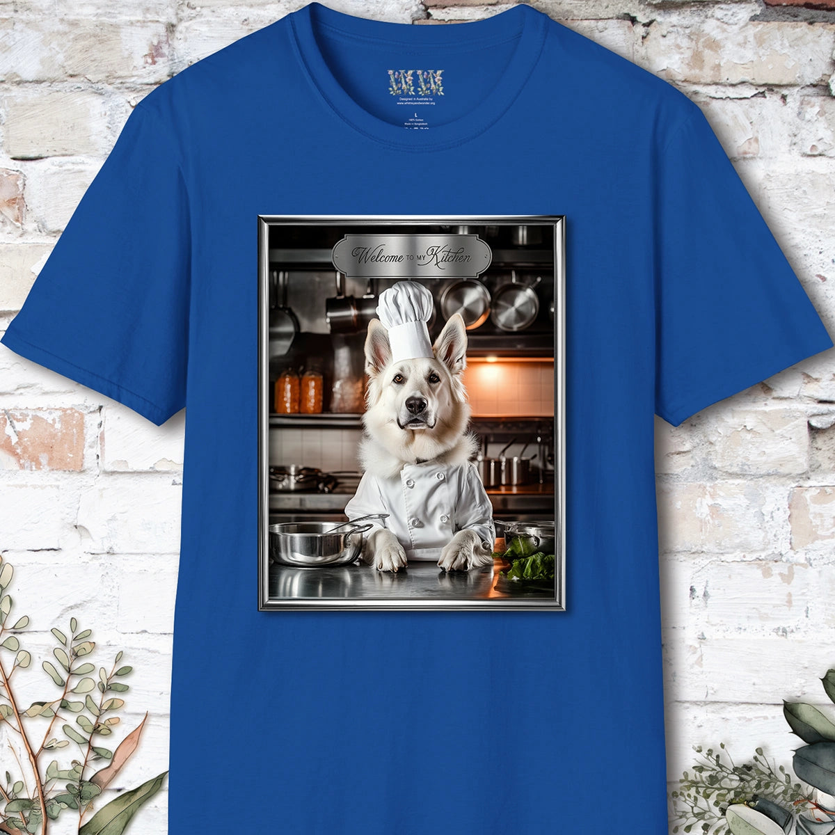German Shepherd #3 Chef Unisex T shirt