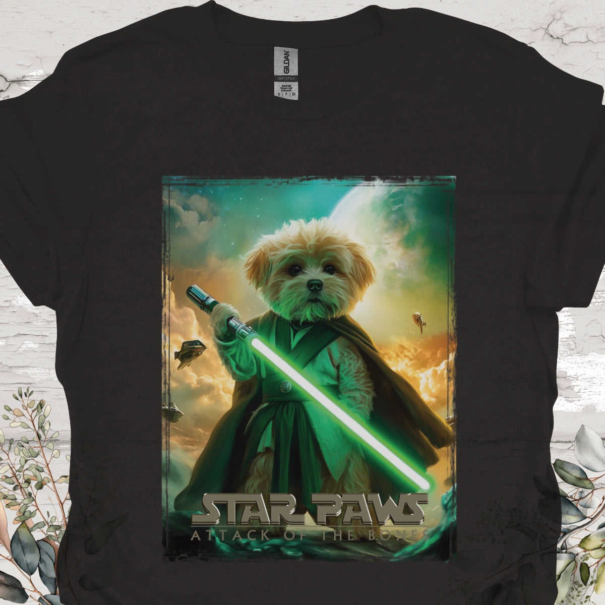 Bichon Frise Star Paws Unisex T shirt