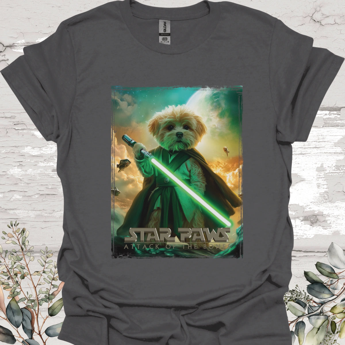 Bichon Frise Star Paws Unisex T shirt