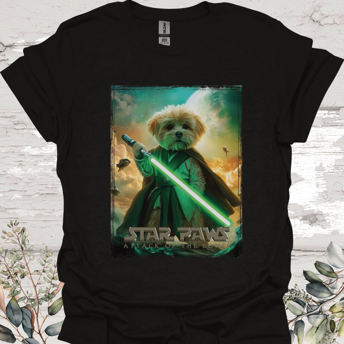 Bichon Frise Star Paws Unisex T shirt