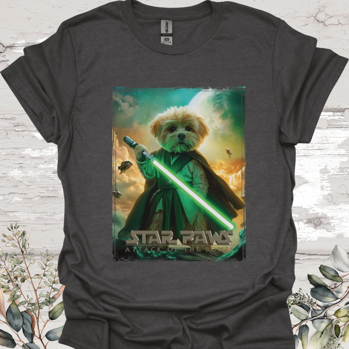 Bichon Frise Star Paws Unisex T shirt