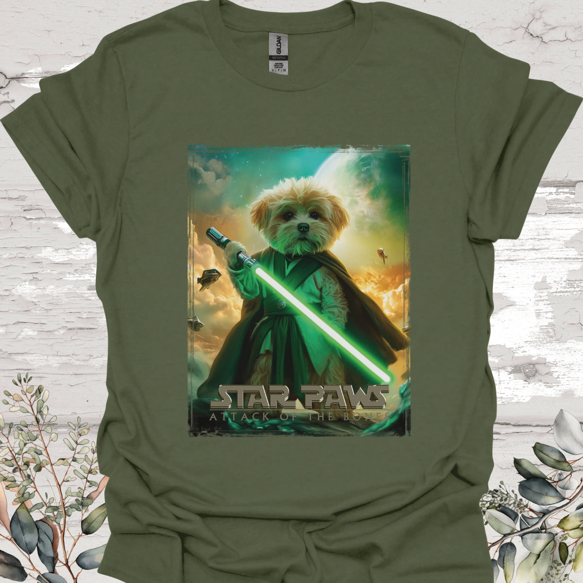 Bichon Frise Star Paws Unisex T shirt