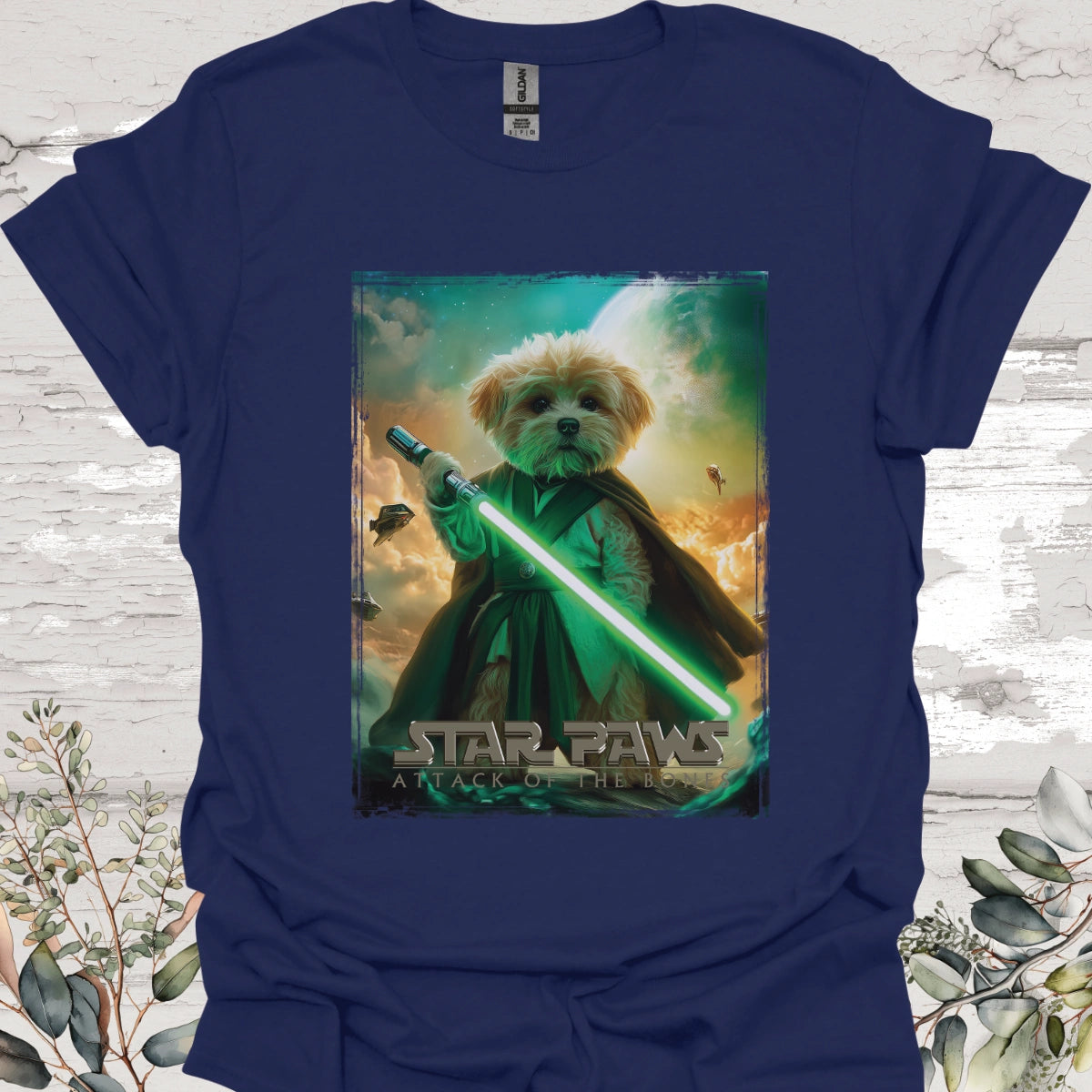 Bichon Frise Star Paws Unisex T shirt